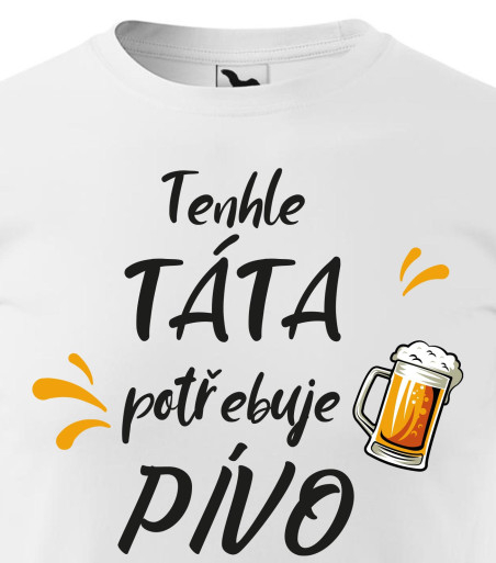 Tenhle táta potřebuje pívo