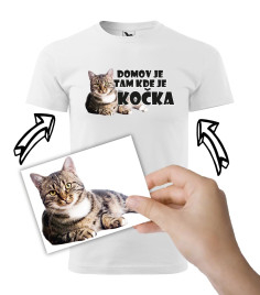 Kočka na triko