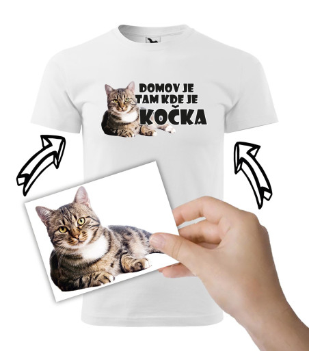 Kočka na triko
