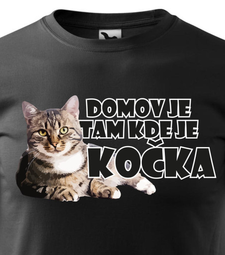 Kočka na triko