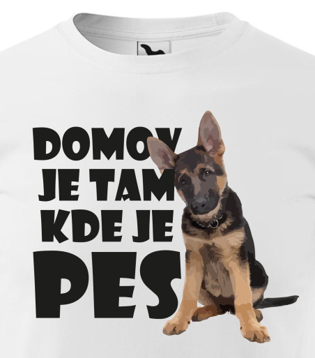 Pes na triko