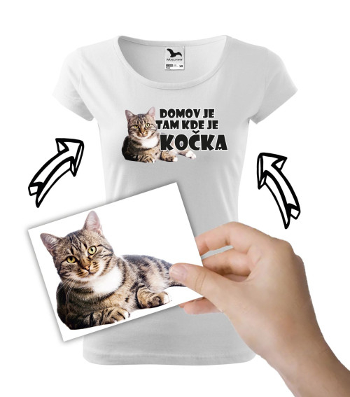 Kočka na triko